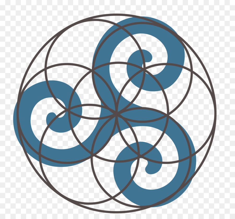 Triskelion，นั้นมันซ้อนกันต่อเส้นกริด PNG