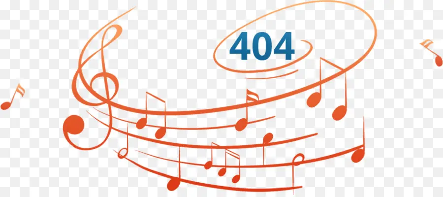 โน้ตเพลง，404 PNG