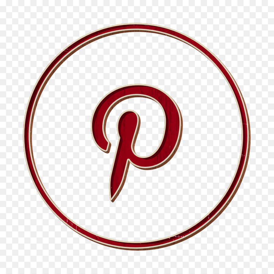 โลโก้ Pinterest，โซเชียลมีเดีย PNG