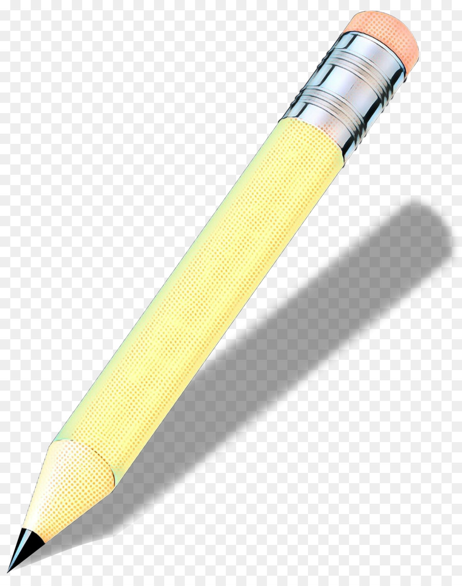 Ballpoint ปากกา，สีเหลือง PNG