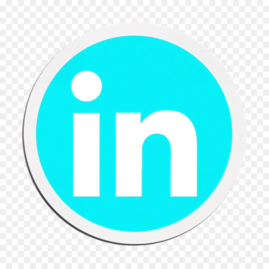 โลโก้ Linkedin，สีเขียว PNG