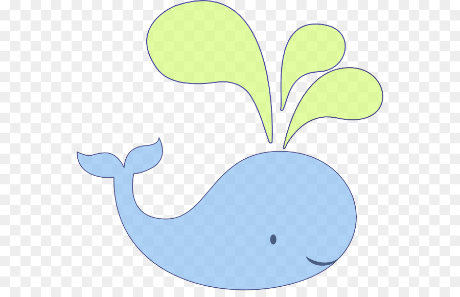 ใบไม้ติด，วาฬ PNG