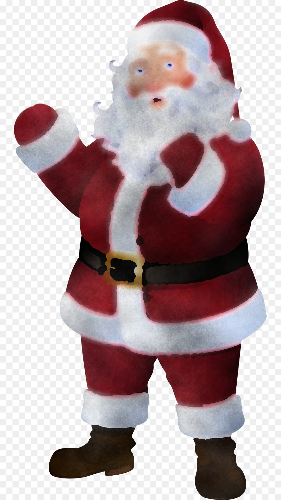 ซานต้าคลอส，หุ่นรูป PNG