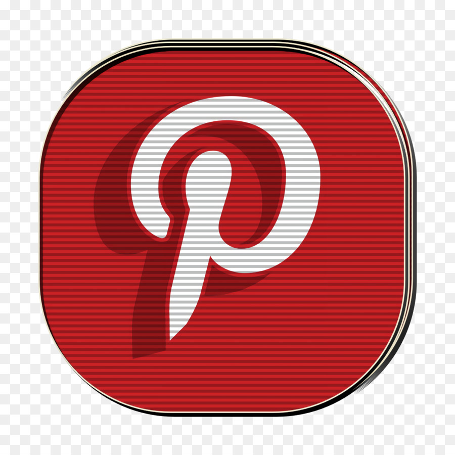 โลโก้ Pinterest，โซเชียลมีเดีย PNG