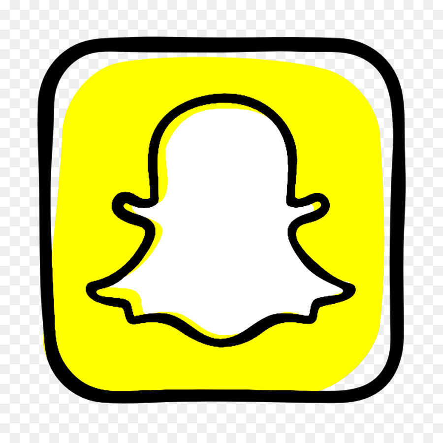 โลโก้ Snapchat，โซเชียลมีเดีย PNG