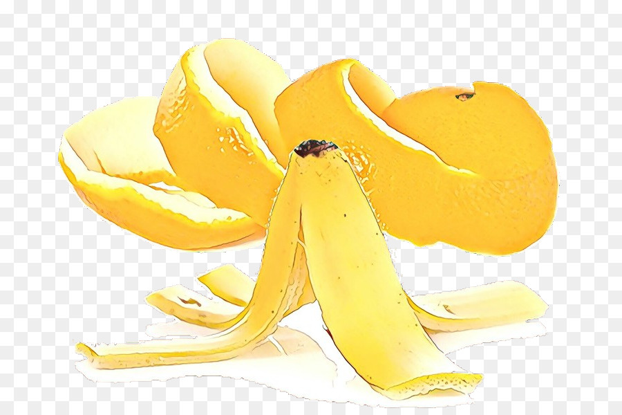 สีเหลือง，กล้วย PNG