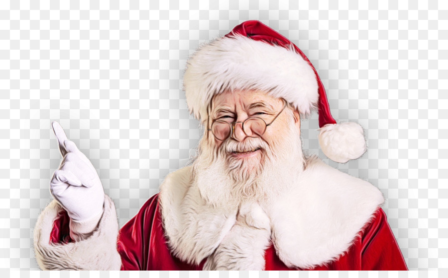 ซานต้าคลอส，ใบหน้าผม PNG