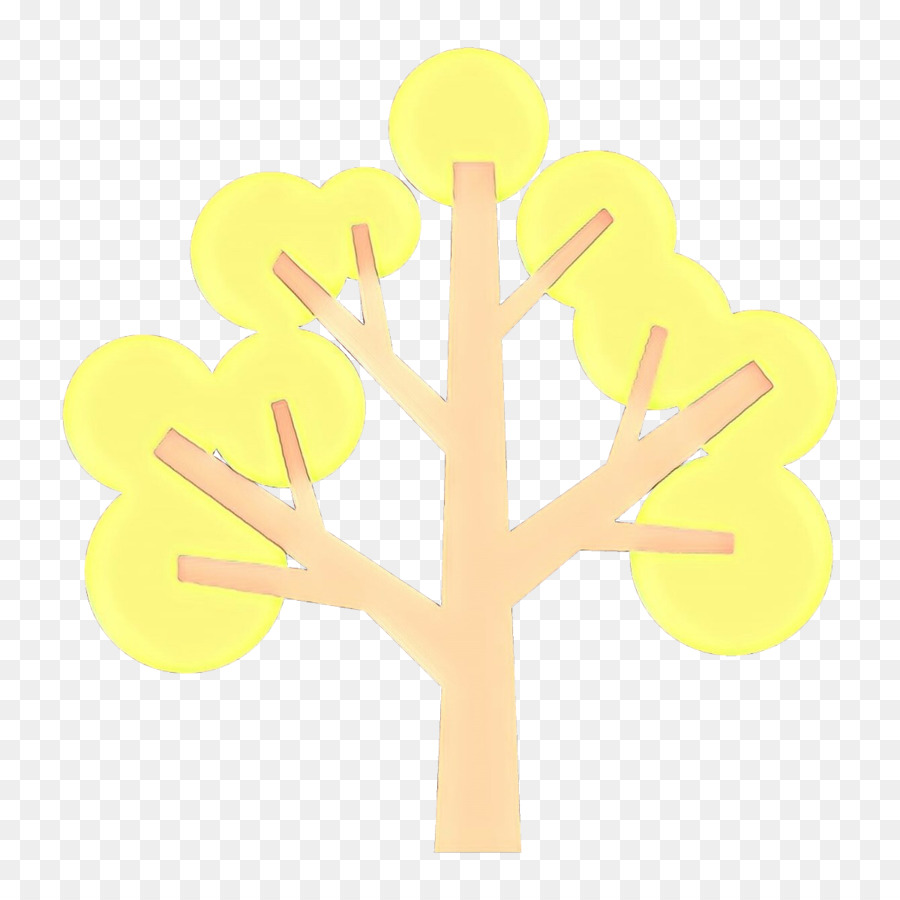 สีเหลือง，ต้นไม้ PNG