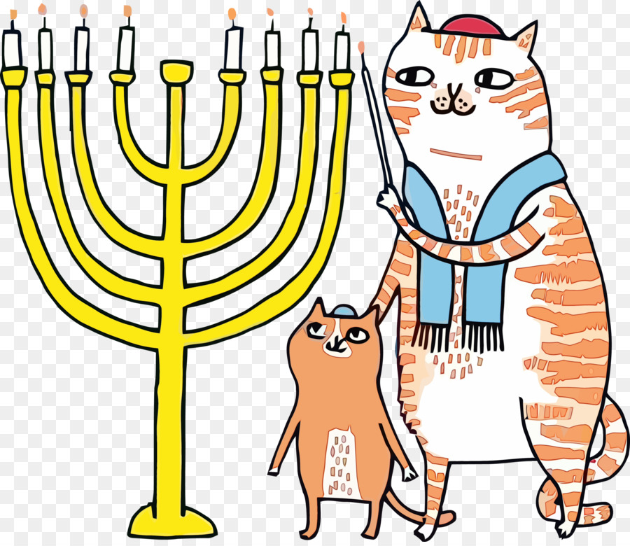 Menorah，ตูน PNG