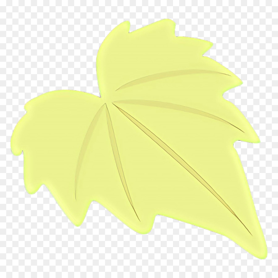 ใบไม้ติด，สีเหลือง PNG