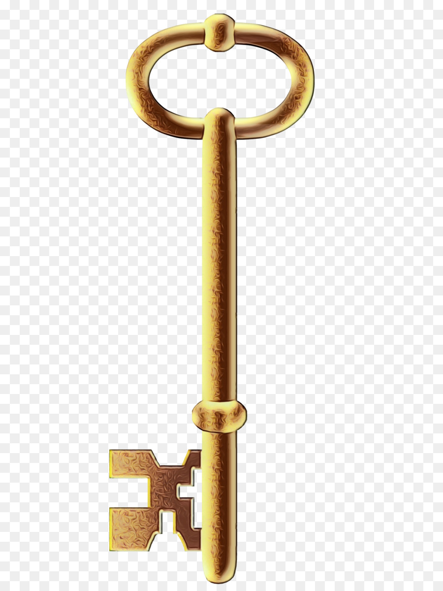 กุญแจ，ทองเหลือง PNG