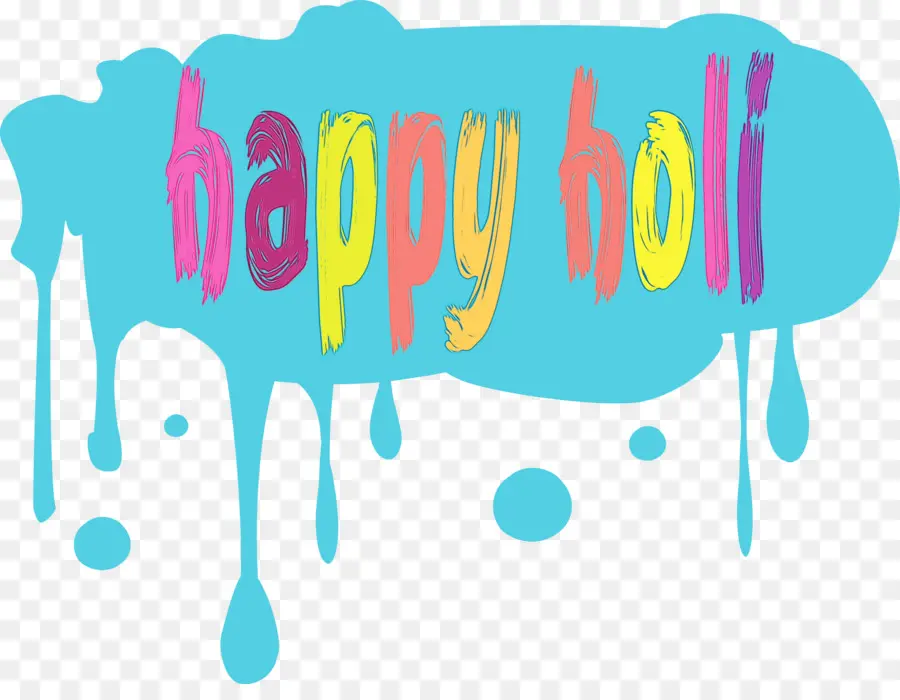 Happy Holi，มีสีสัน PNG