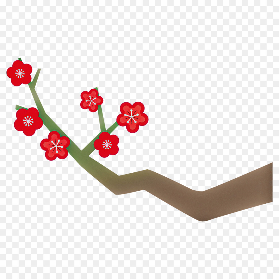 สีแดง，ดอกไม้ PNG