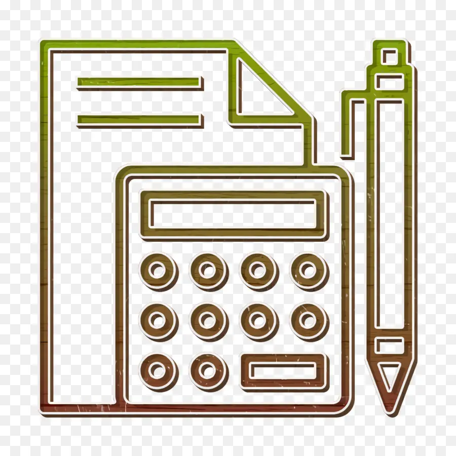 เครื่องคิดเลข，กระดาษ PNG