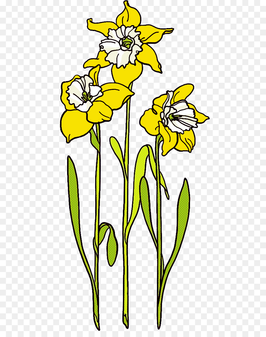 ดอกไม้，สีเหลือง PNG