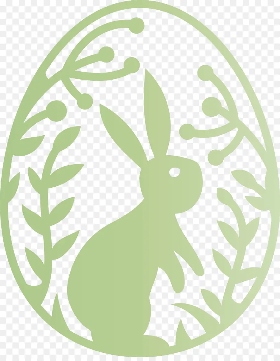 สีเขียว，กระต่าย PNG