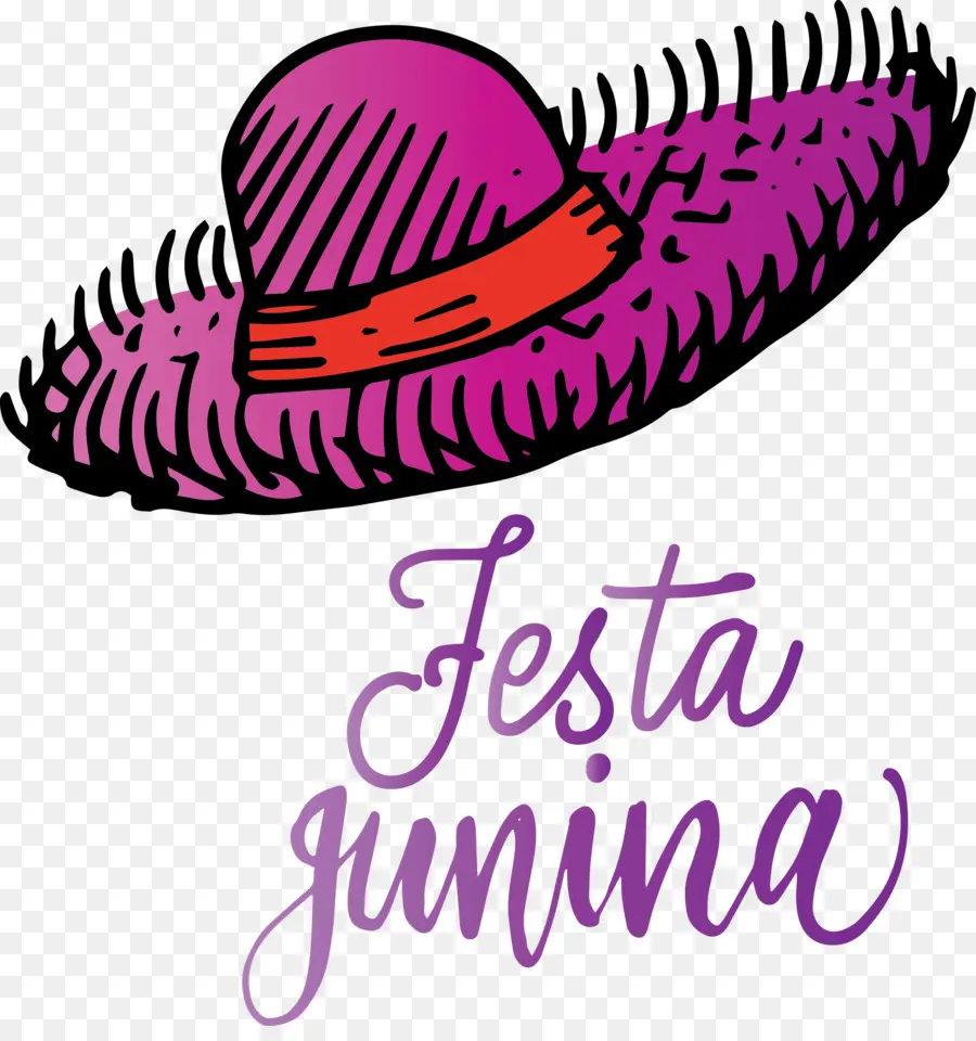 หมวก Festa Junina，หมวกฟาง PNG