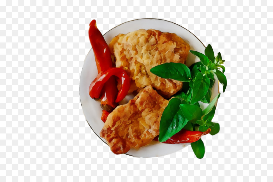 ของทอดปลา，อาหารมังสวิรัติ PNG