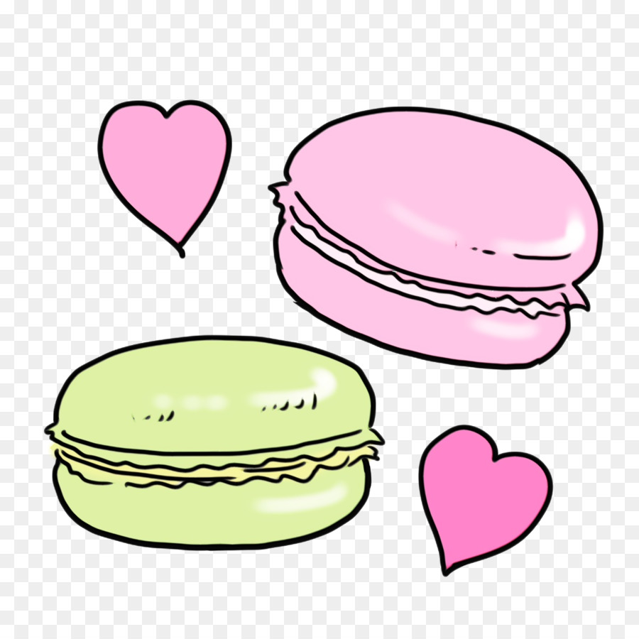 Macarons，สีชมพู PNG