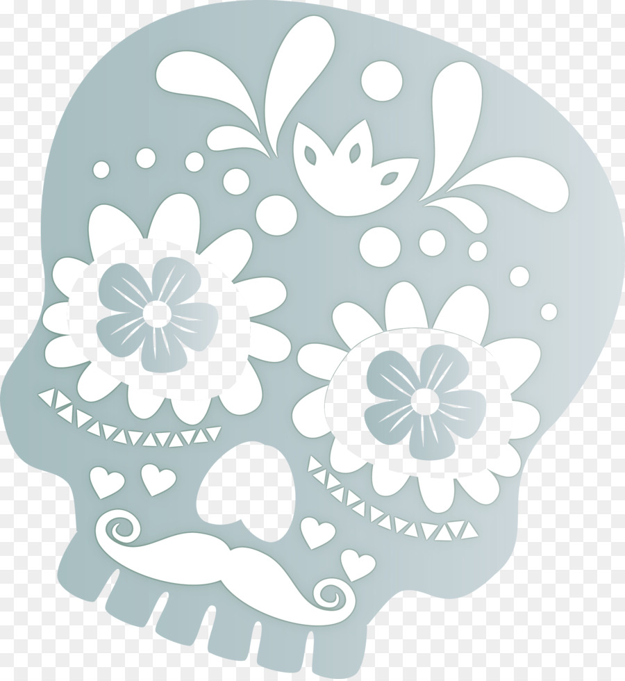 กระโหลก，ลา Calavera Catrina PNG