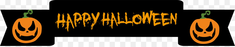 แบนเนอร์ Happy Halloween，ฟักทอง PNG