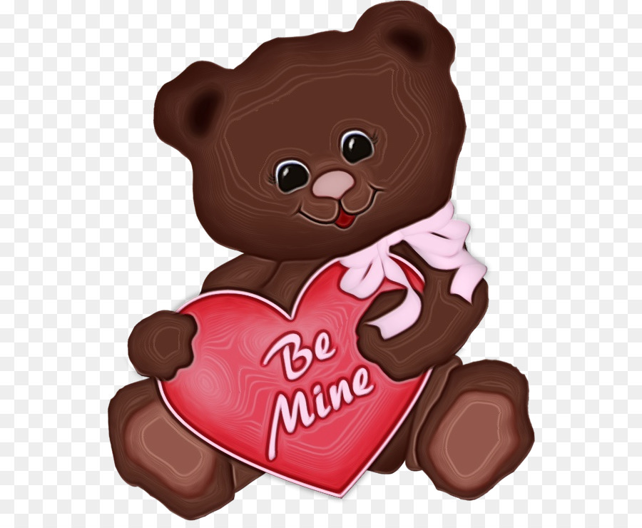 หมี，Valentines วัน PNG