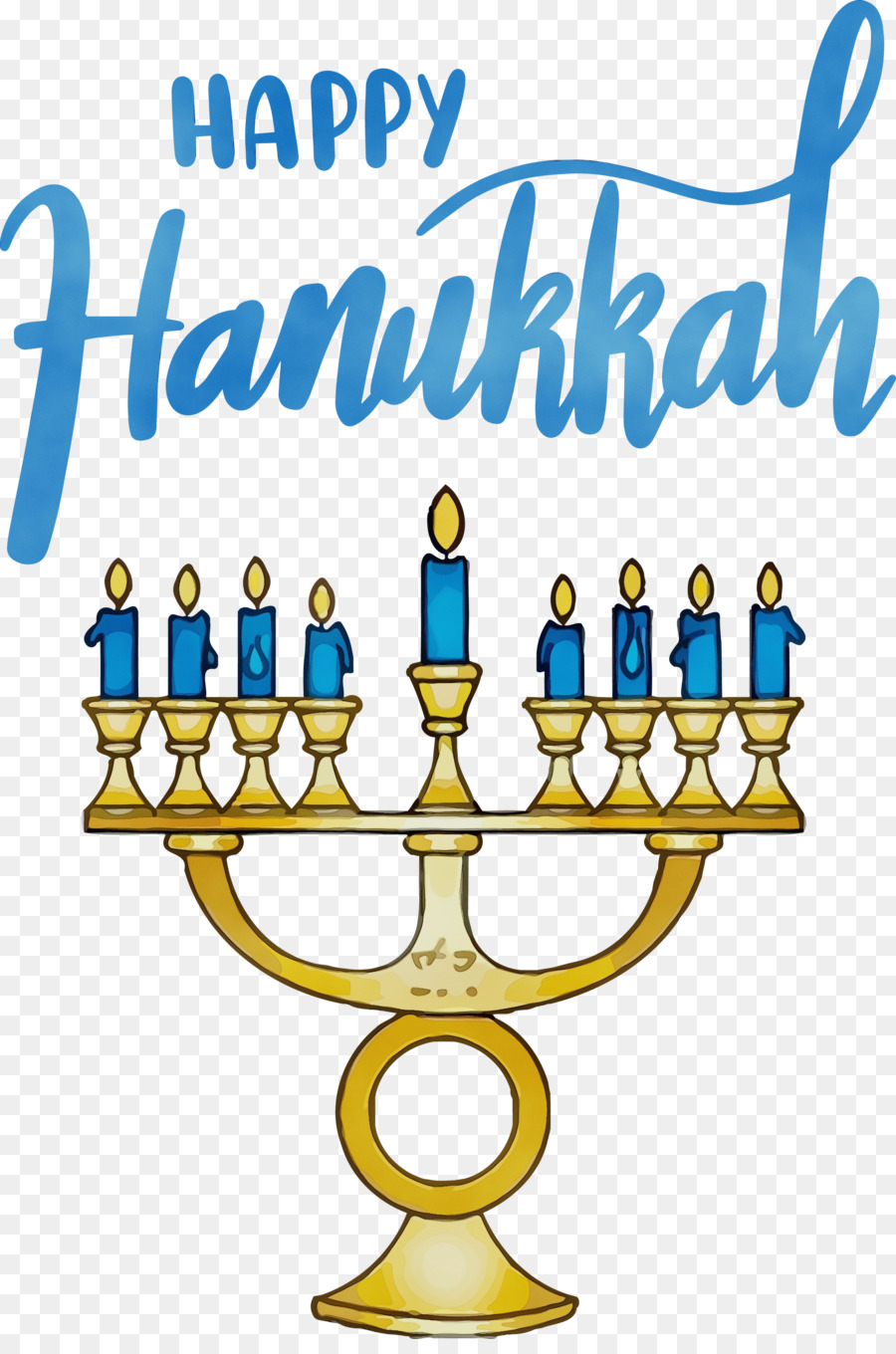 Menorah，วันฮานุกกะห์ขอ Menorah PNG