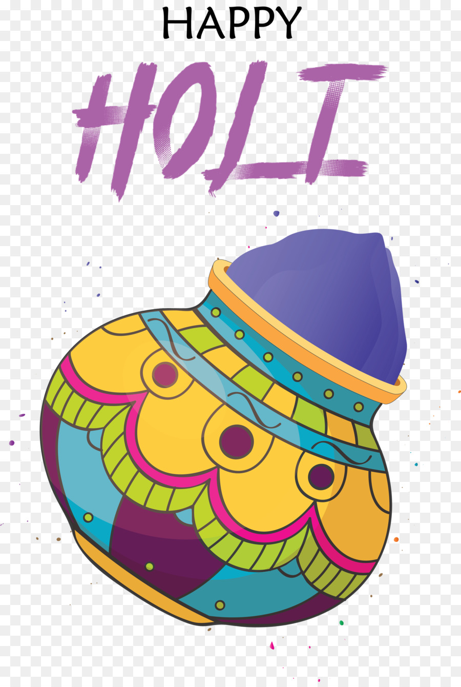 Holi，ลายเส้น PNG