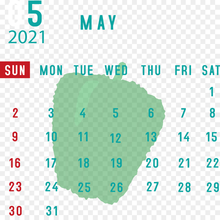 พฤษภาคม 2021 ปฏิทิน，วันที่ PNG