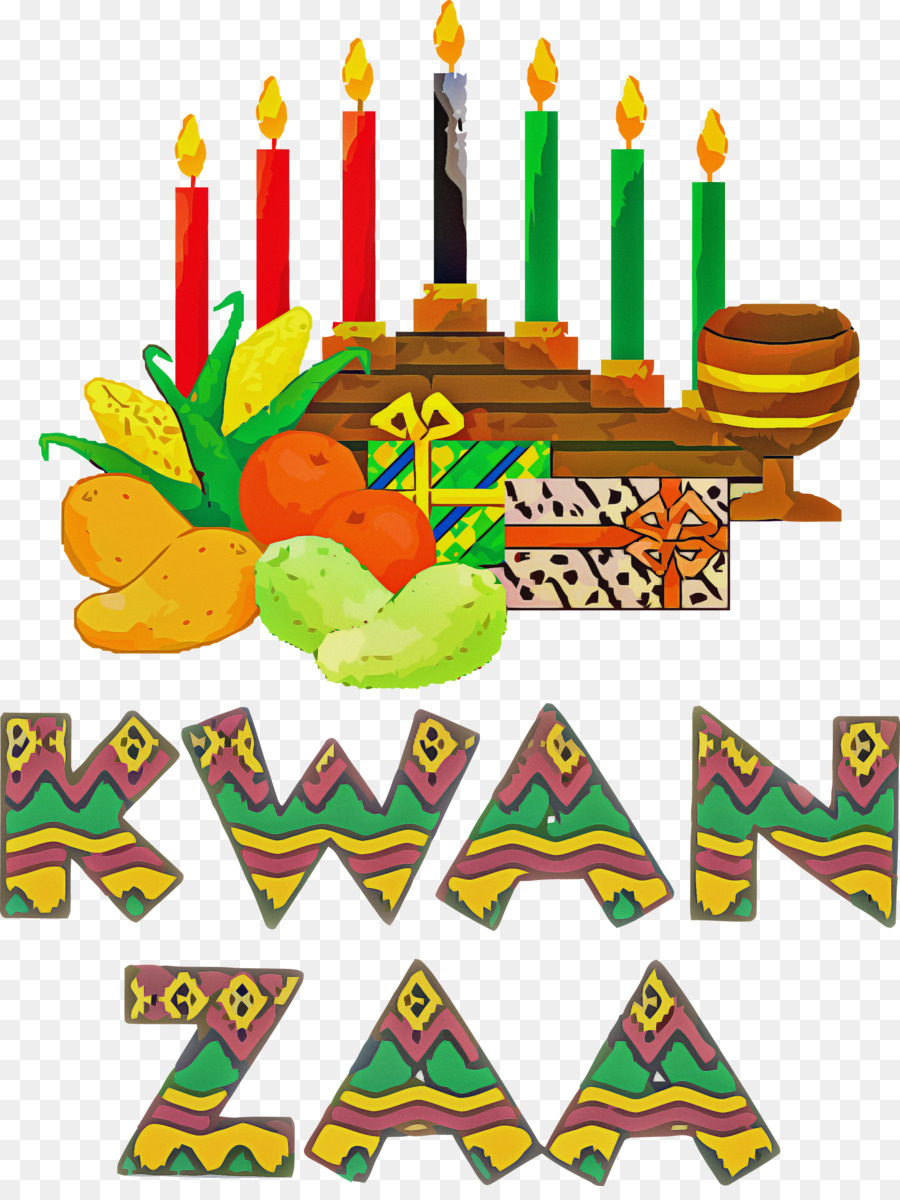 เทียน Kwanzaa，ผลไม้ PNG