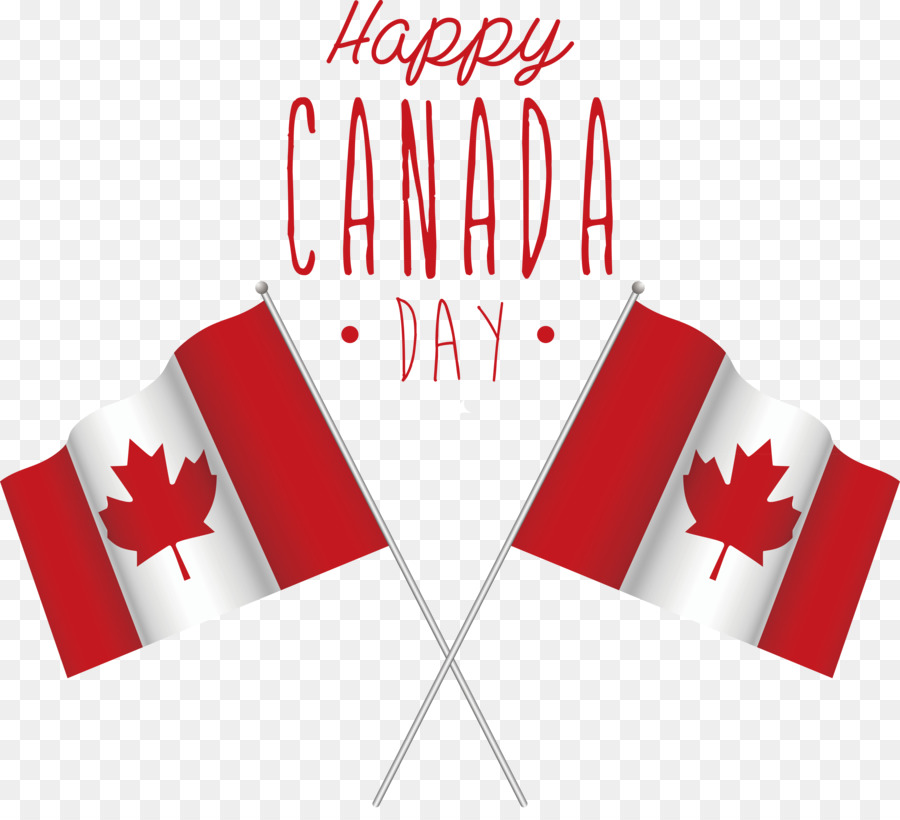 Happy Canada Day Banner，การเฉลิมฉลอง PNG