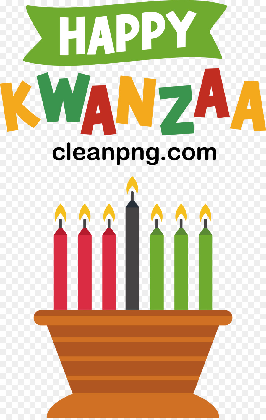 Happy Kwanzaa， PNG