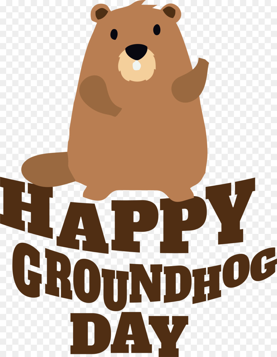 สุขสันต์วัน Groundhog，วันกราวด์ฮ็อก PNG