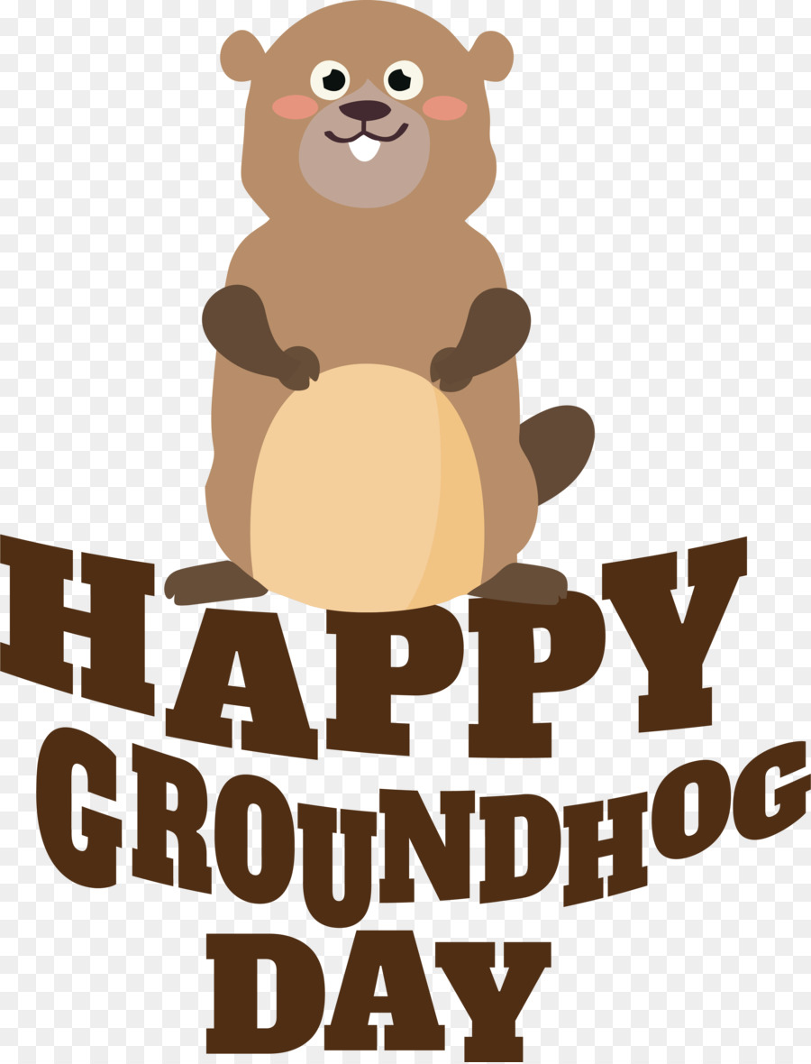 สุขสันต์วัน Groundhog，วันกราวด์ฮ็อก PNG