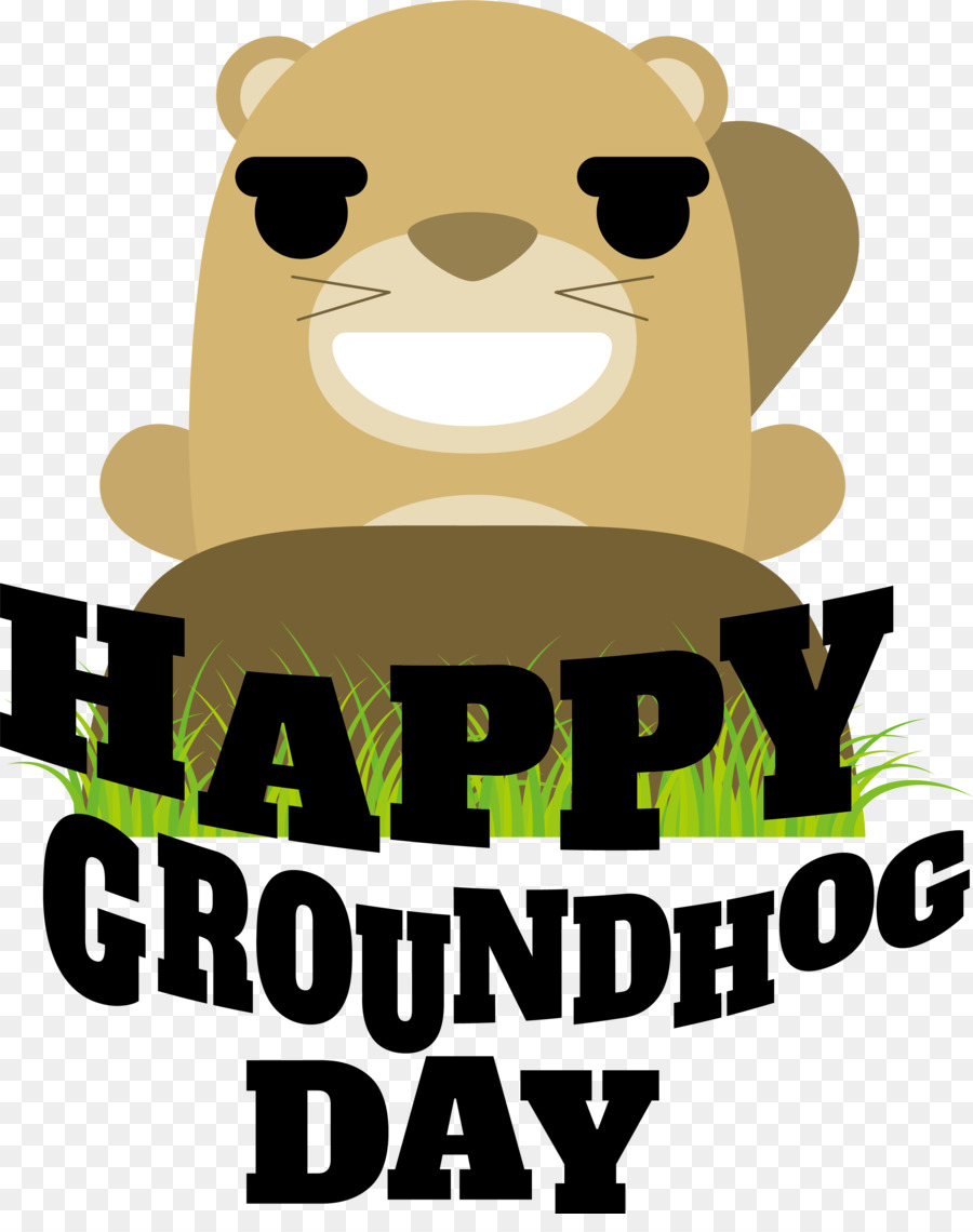 สุขสันต์วัน Groundhog，วันกราวด์ฮ็อก PNG