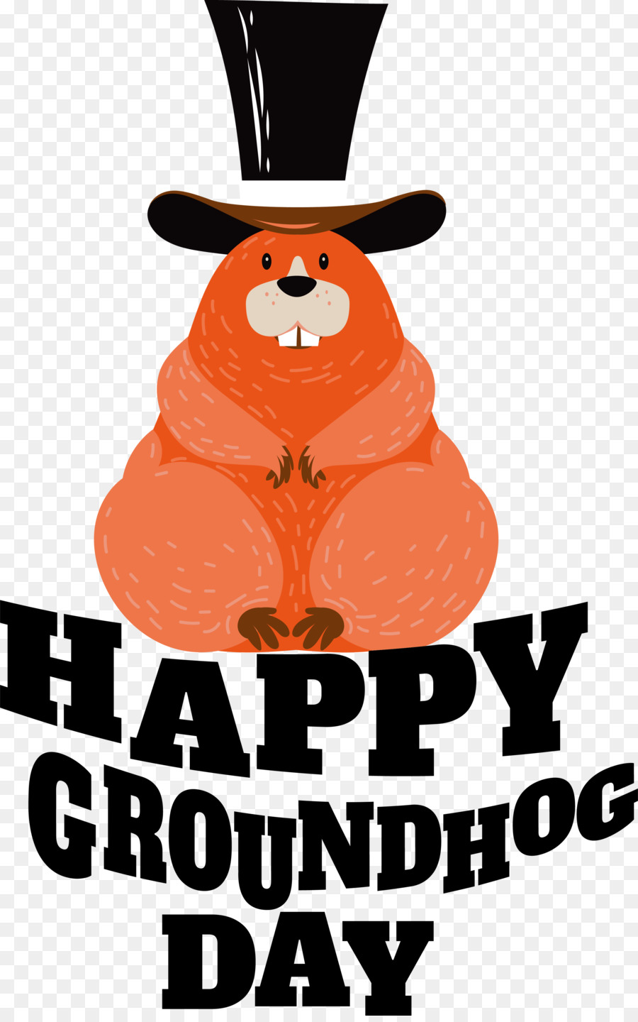 สุขสันต์วัน Groundhog， PNG