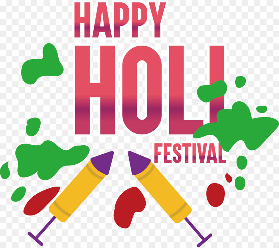 เทศกาล Holi，มีความสุข Holi PNG