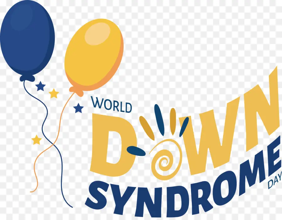 วันดาวน์ซินโดรมโลก，โปสเตอร์ Down Day World Syndrome PNG