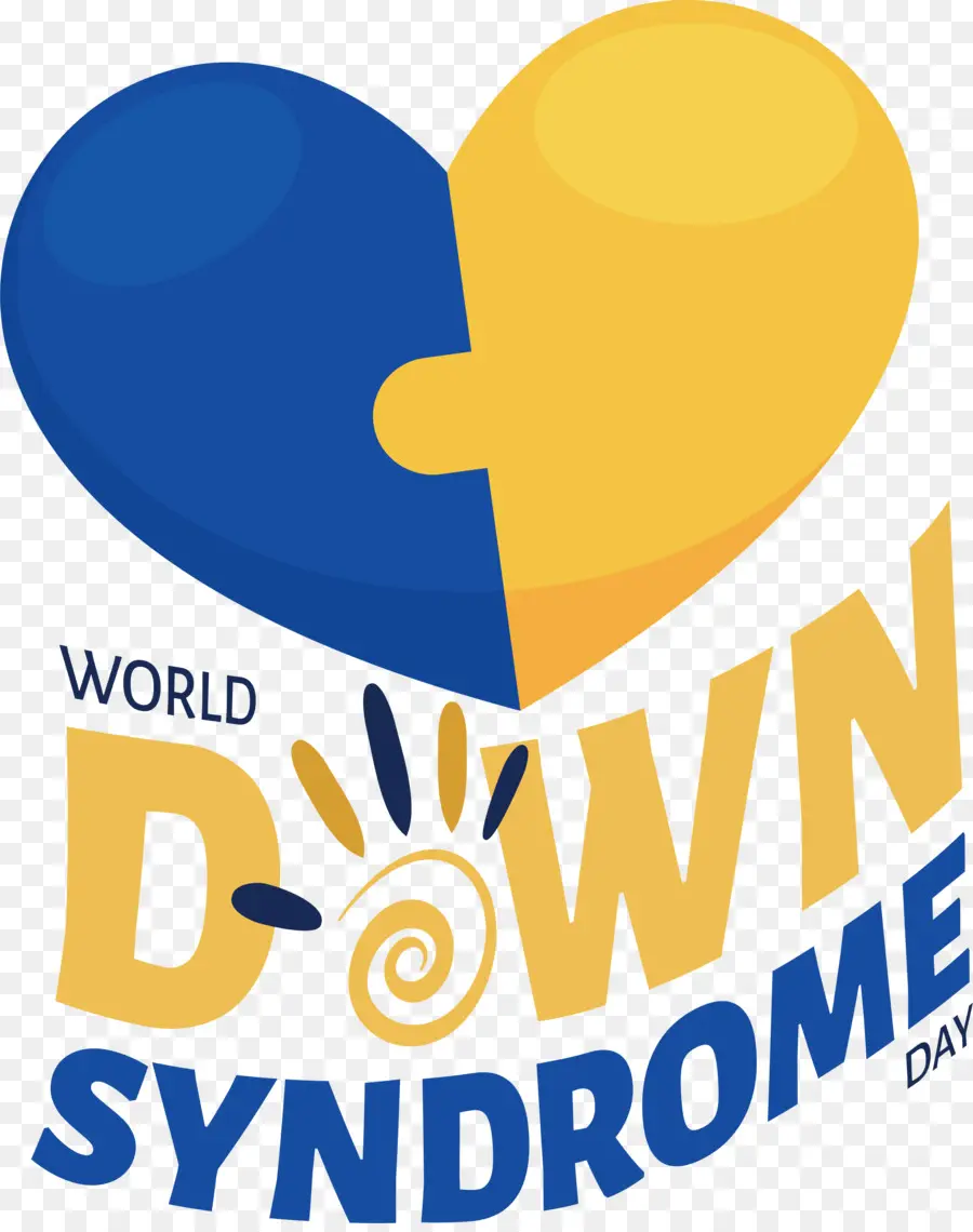 วันดาวน์ซินโดรมโลก，โปสเตอร์ Down Day World Syndrome PNG