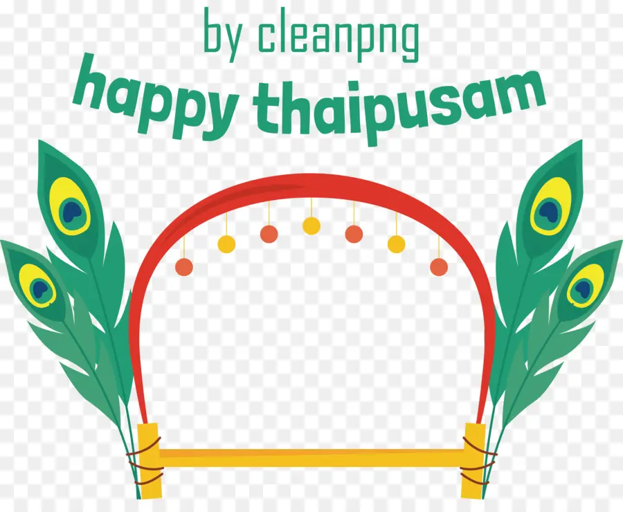 มีความสุข Thaipusam，การตกแต่ง PNG