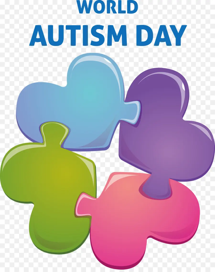 วันรับรู้โรคออทิซึม，โลกที่เป็นออทิสติก Awareness Day PNG