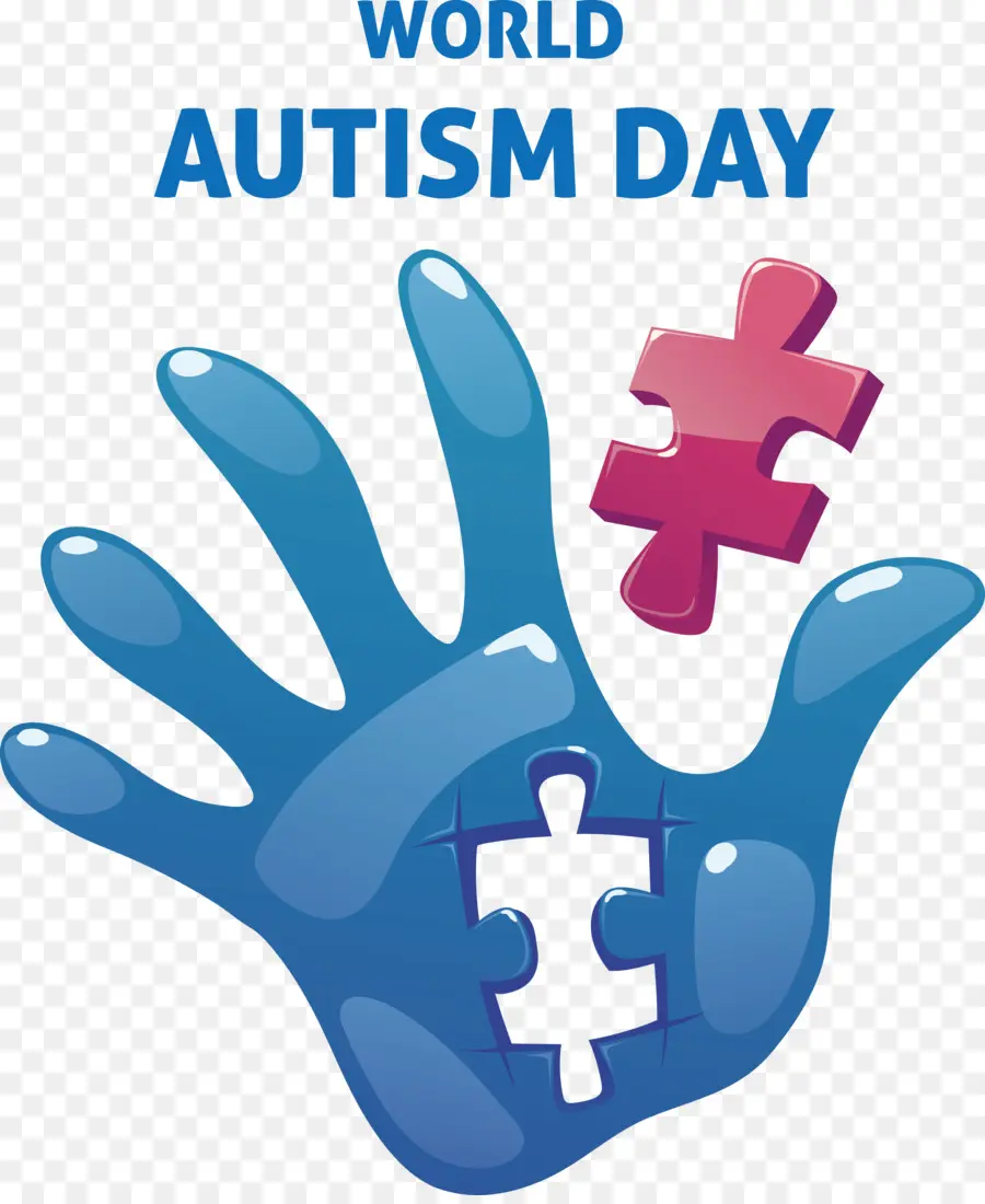 วันรับรู้โรคออทิซึม，โลกที่เป็นออทิสติก Awareness Day PNG