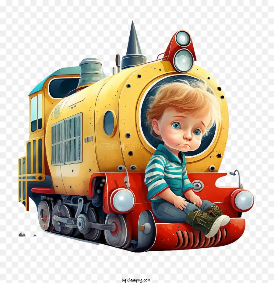 รถไฟเด็กน่ารัก，รถไฟเด็ก PNG