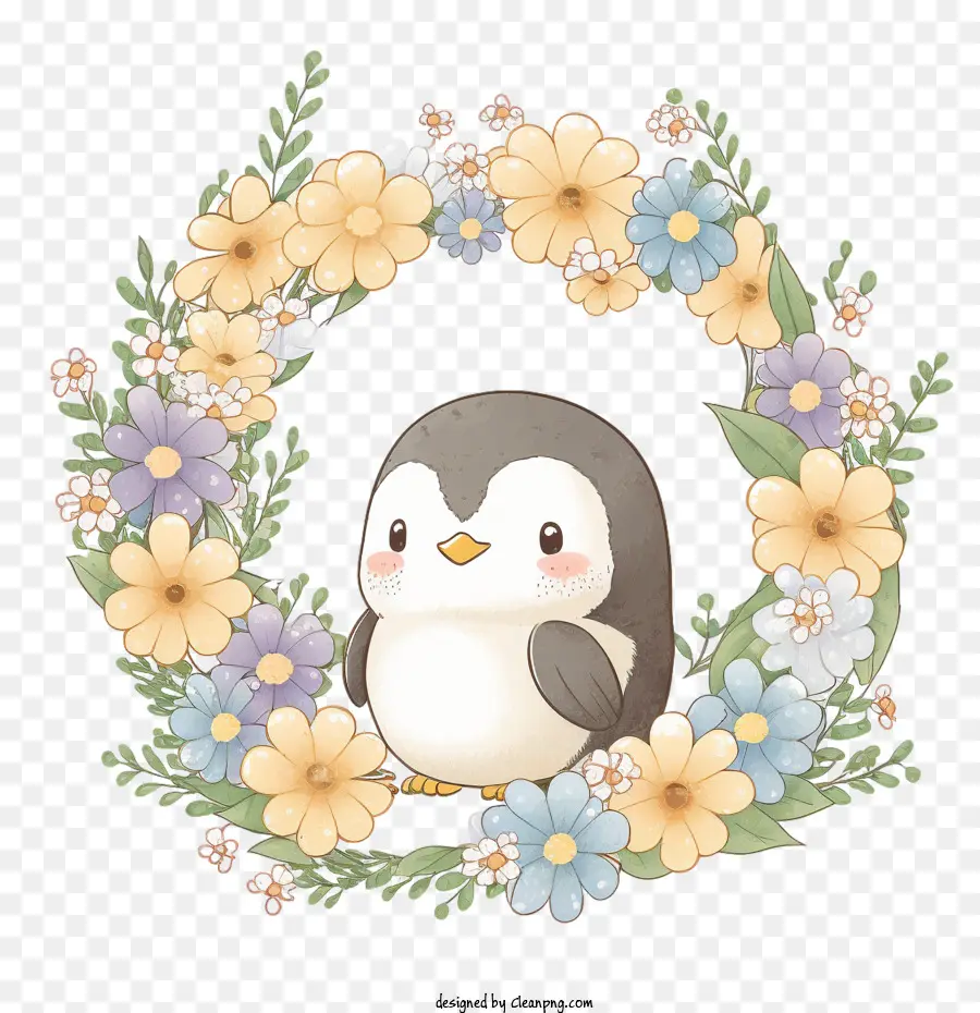 Kawaii Penguin，เพนกวินน่ารัก PNG