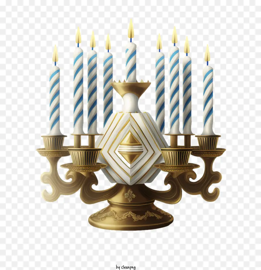 Hanukkah，เมโนราห์ PNG