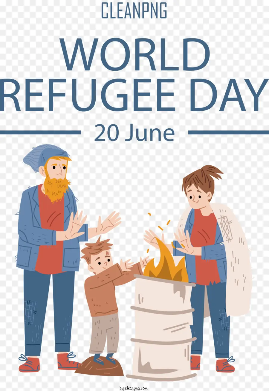 โลก Refugee วัน，วันรับรู้สำหรับผู้ลี้ภัย PNG