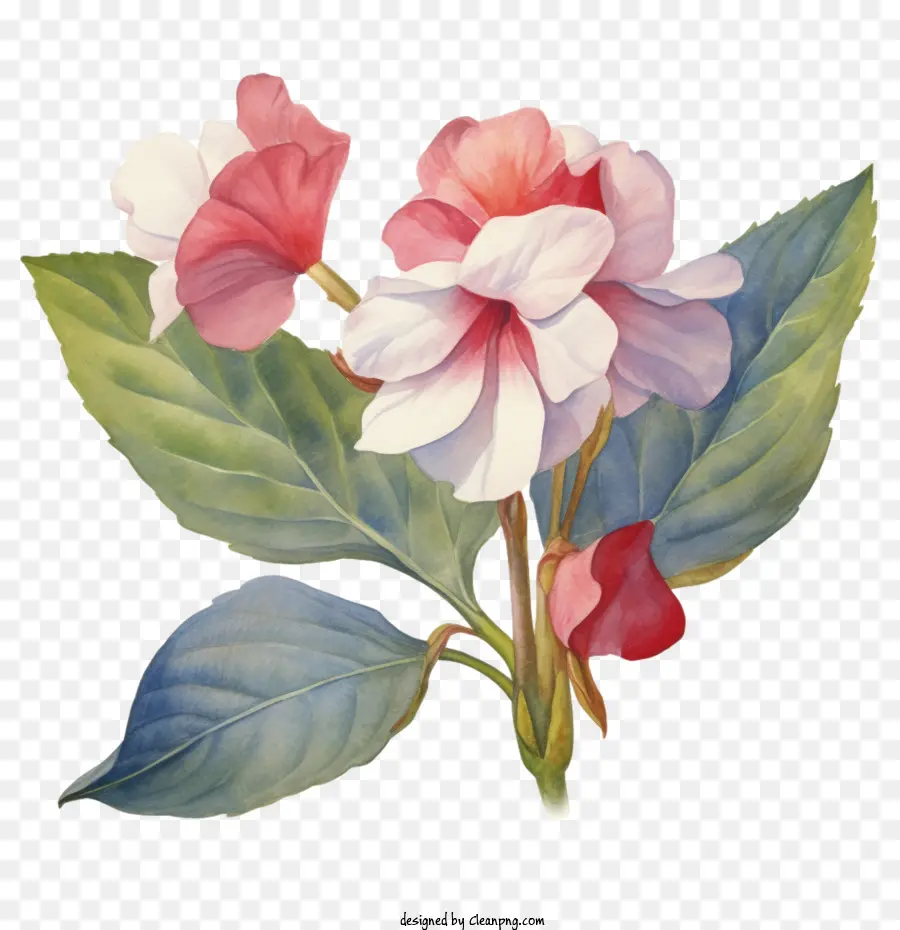 ดอกไม้ Impatiens，ดอกไม้ PNG