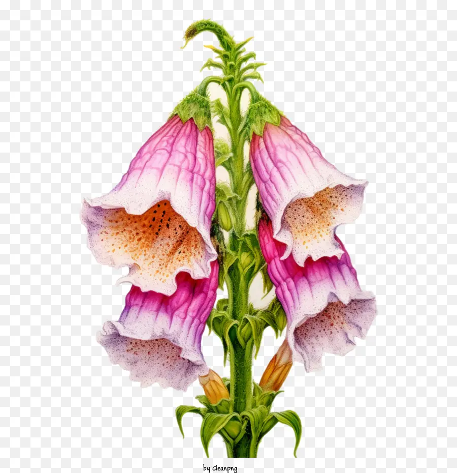 ดอกไม้ Foxglove，ฟ็อกซ์โกลอฟ PNG