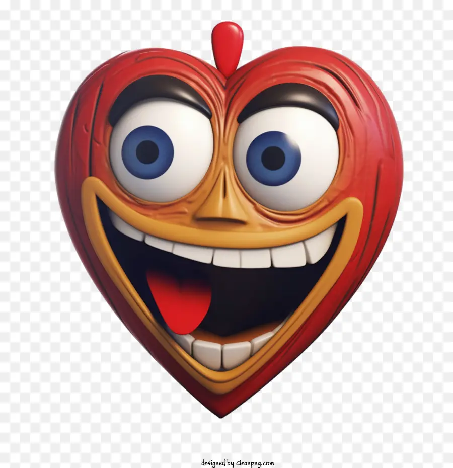 Corazon Emoji，สีแดง PNG