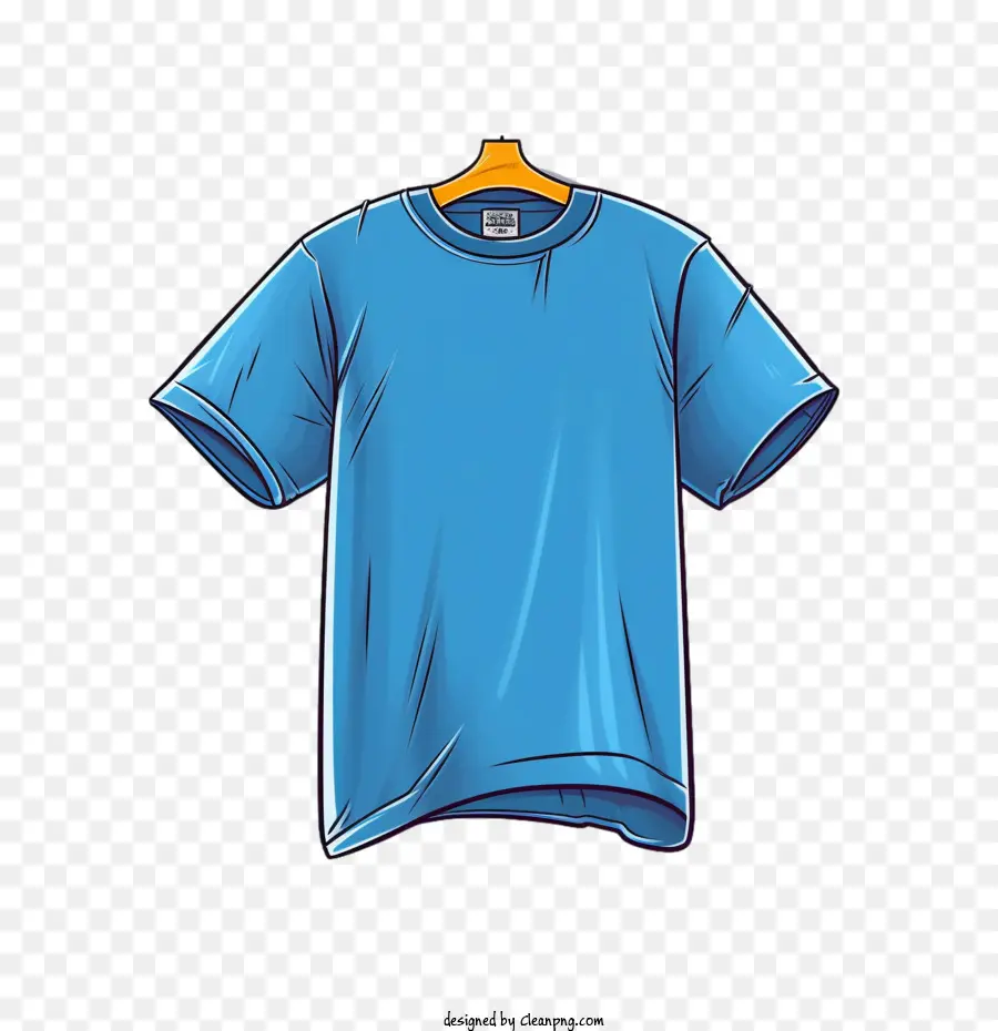 ทพ，สีน้ำเงิน Tshirt PNG